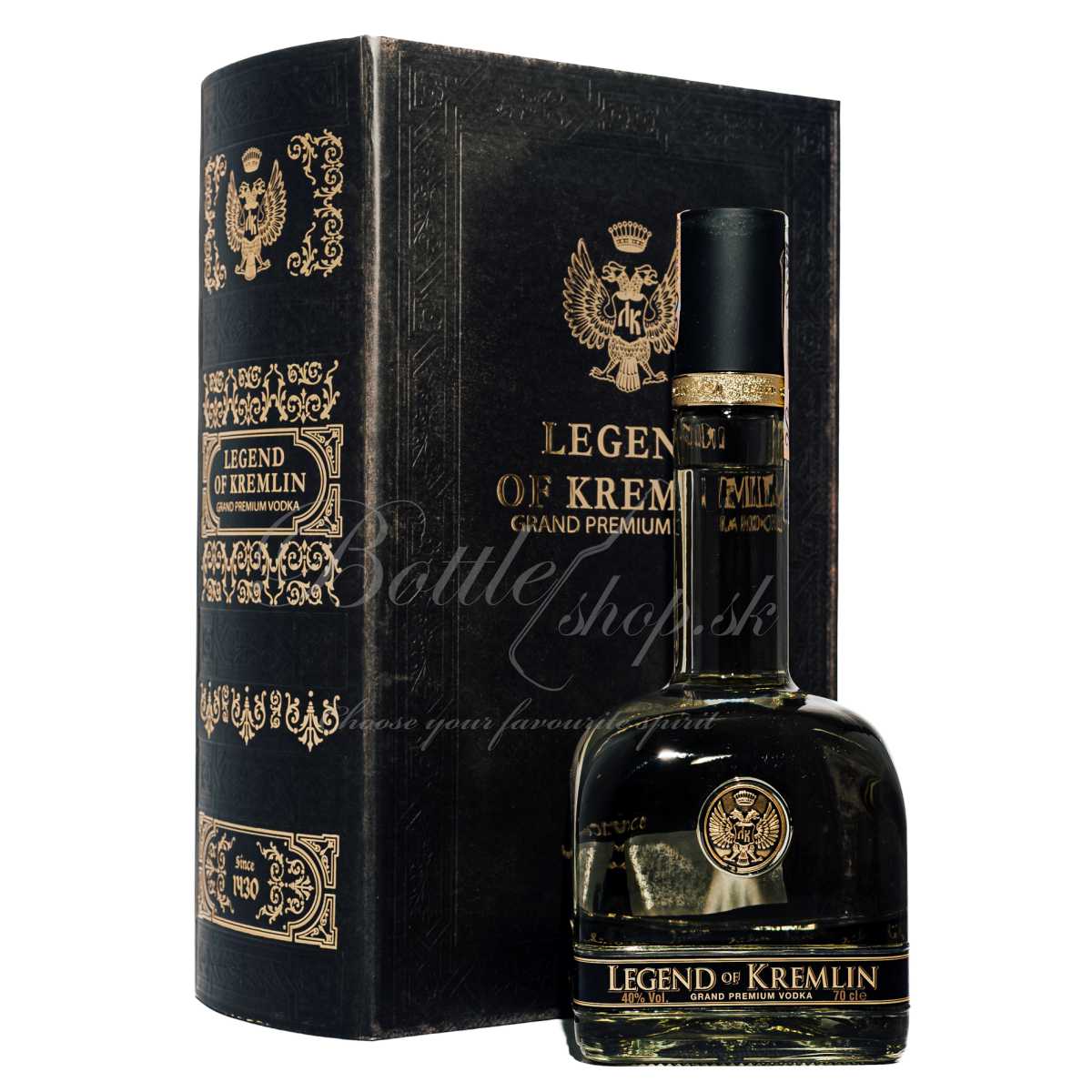Legend of Kremlin kniha 40% 0,7l - je vyrobená zo špeciálneho obilného destilátu "Lux" (ten obsahuje 96,5% alkoholu) a mäkkej vody z Itarskej artézskej...