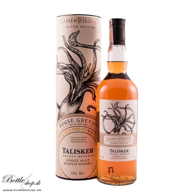 Talisker Select Game of Thrones House Greyjoy 0,7l