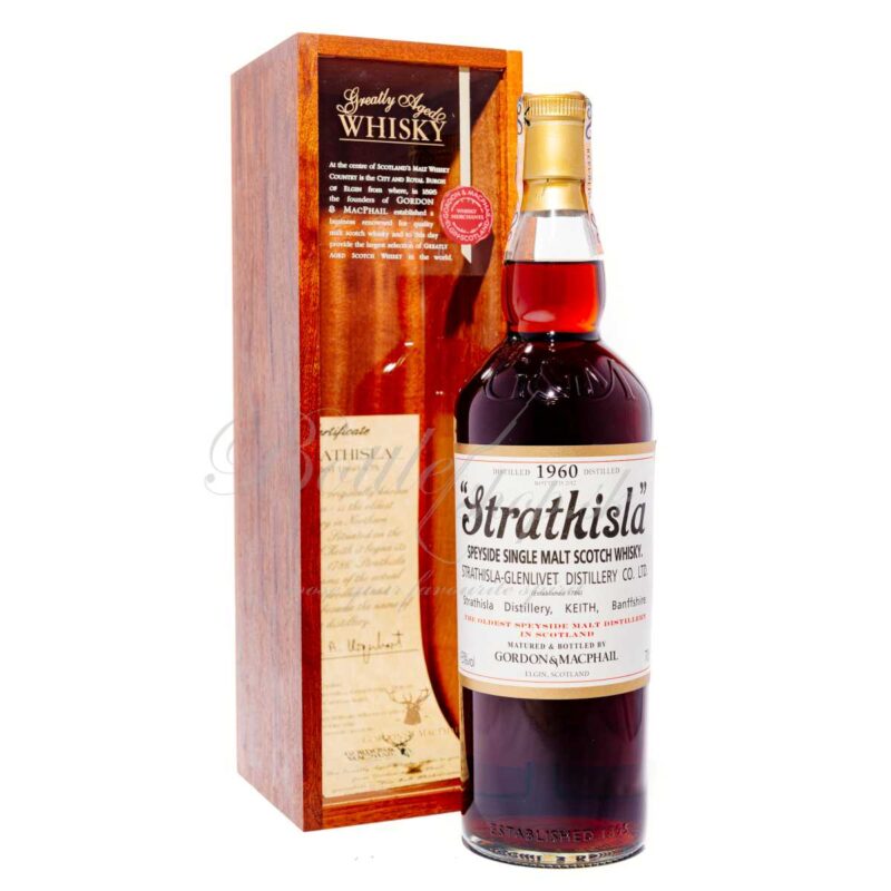 1960 GORDON & MACPHAIL LICENSED BOTTLING 43% 1960