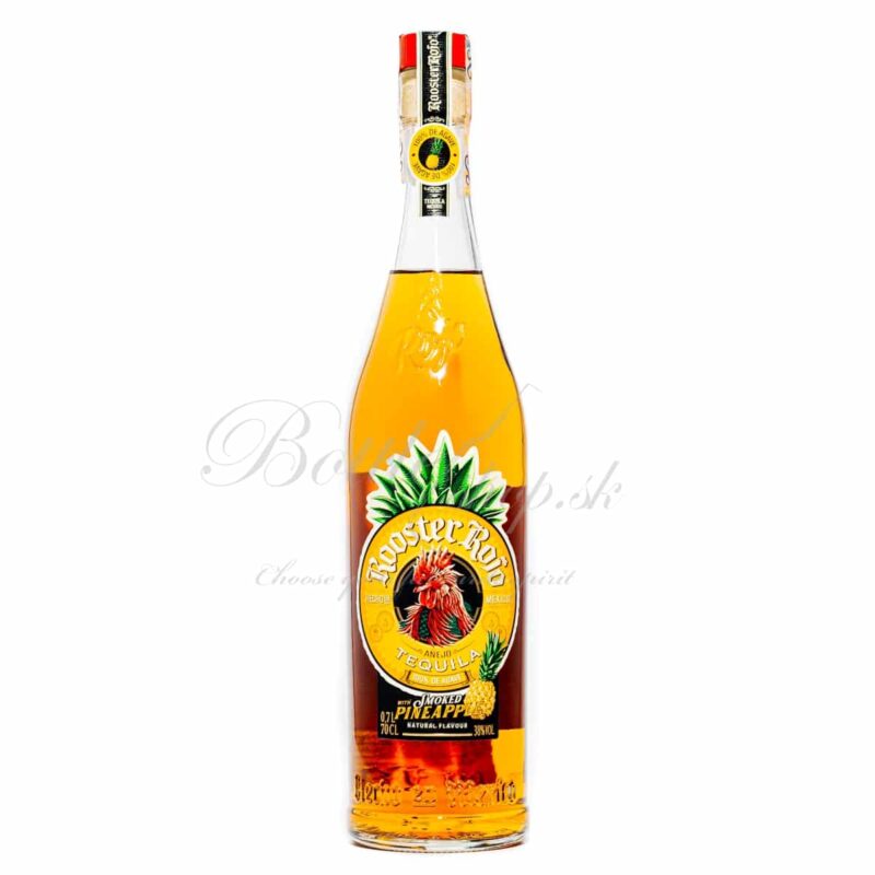 Tequila Anejo Rooster Rojo Anejo Smoked Pineapple