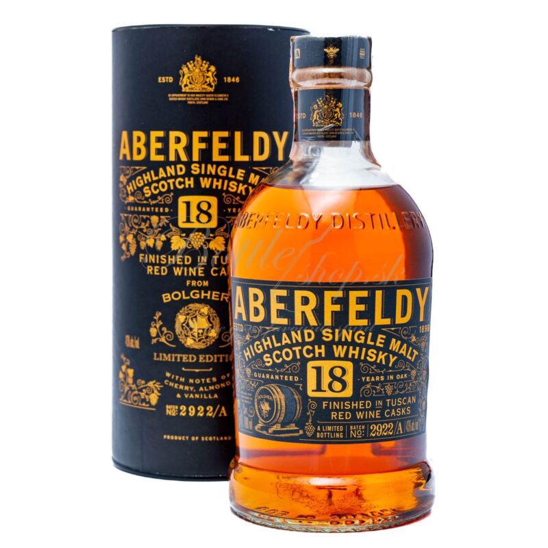 Aberfeldy Bolgheri Tuscan Cask Finish 18 YO 0,7l