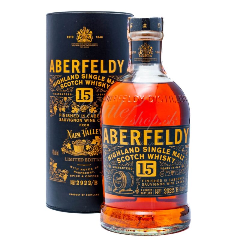 Aberfeldy 15 YO Napa Valley LE 0,7l