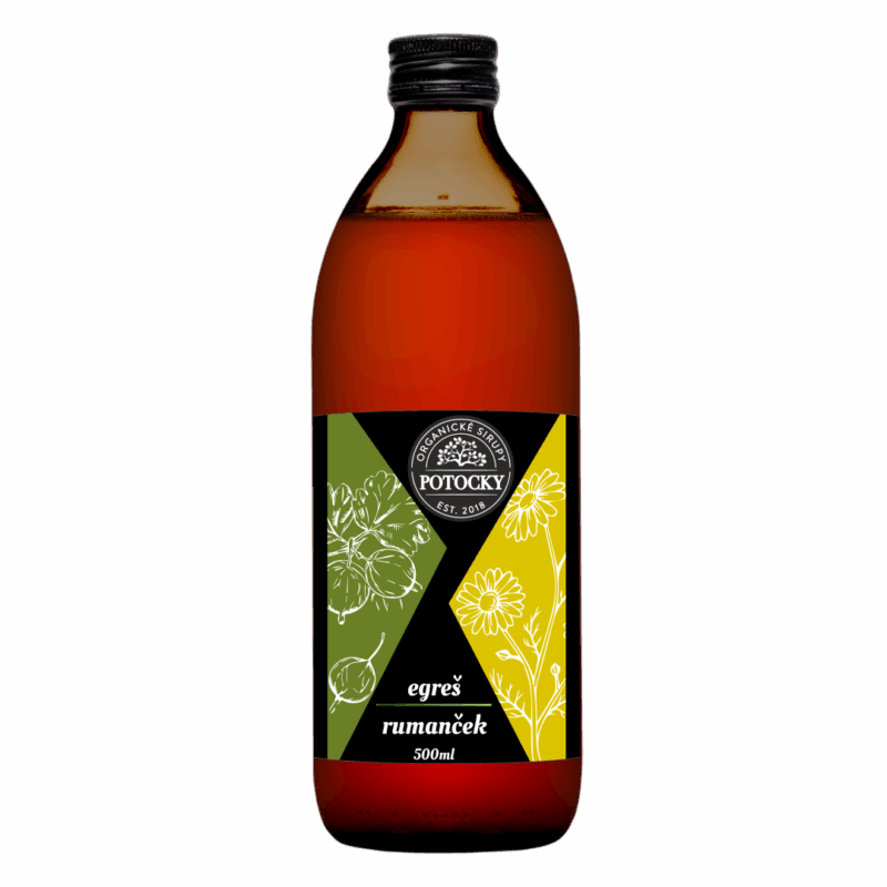 Potocky Egreš a rumanček 0,5l