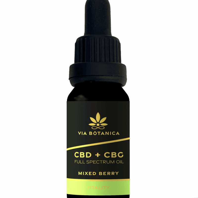 10% CBD+CBG Full Spectrum Olej - VITALITY (2000mg)