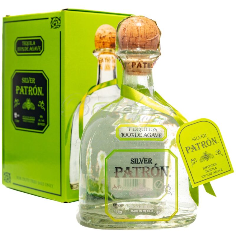 patron tequila silver 1l