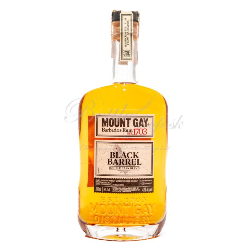 mount gay black barrel double cask 0,7l