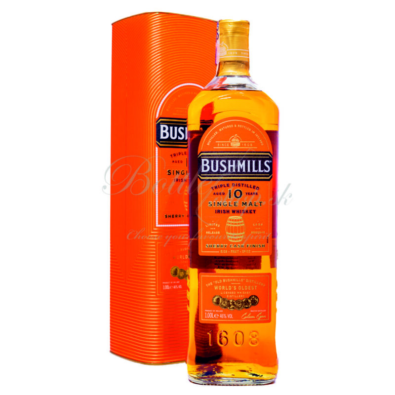 bushmills sherry cask 10 yo 1l