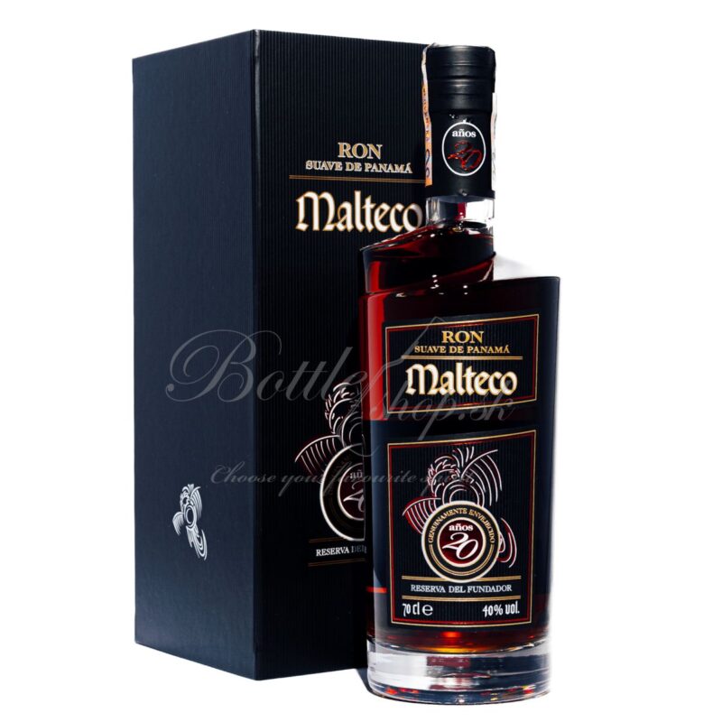 malteco reserva del fundador 20 yo 0,7l