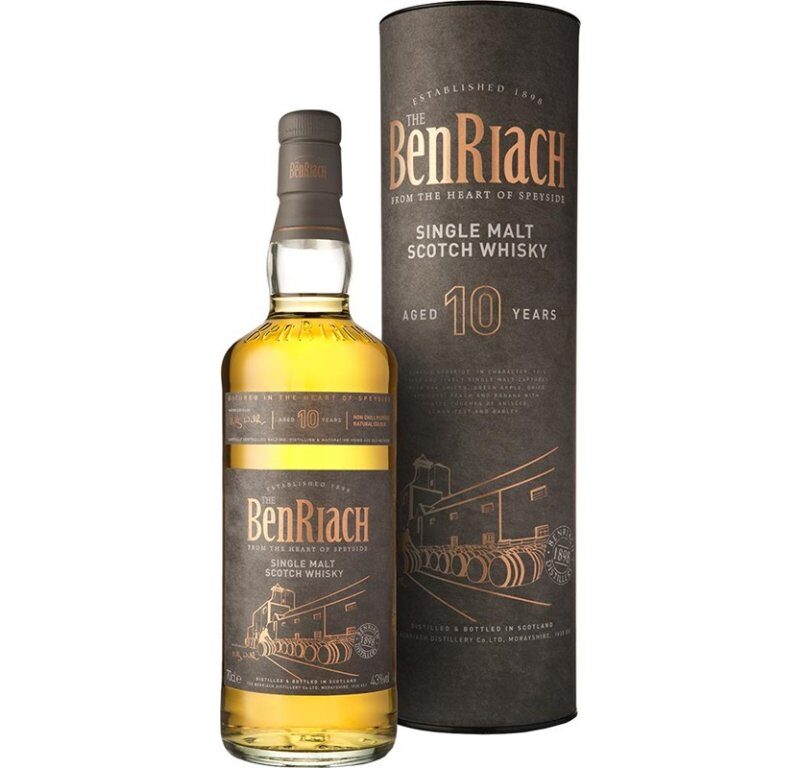 Benriach 10YO + Pohár 0,7l