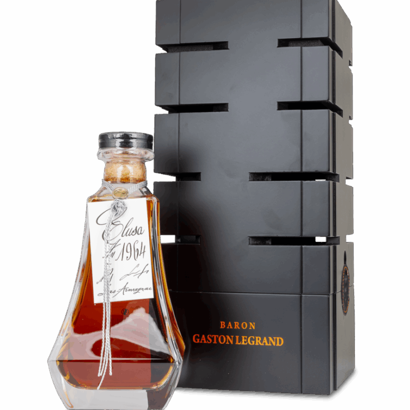 Bas Armagnac Caraffe Elusa 1964