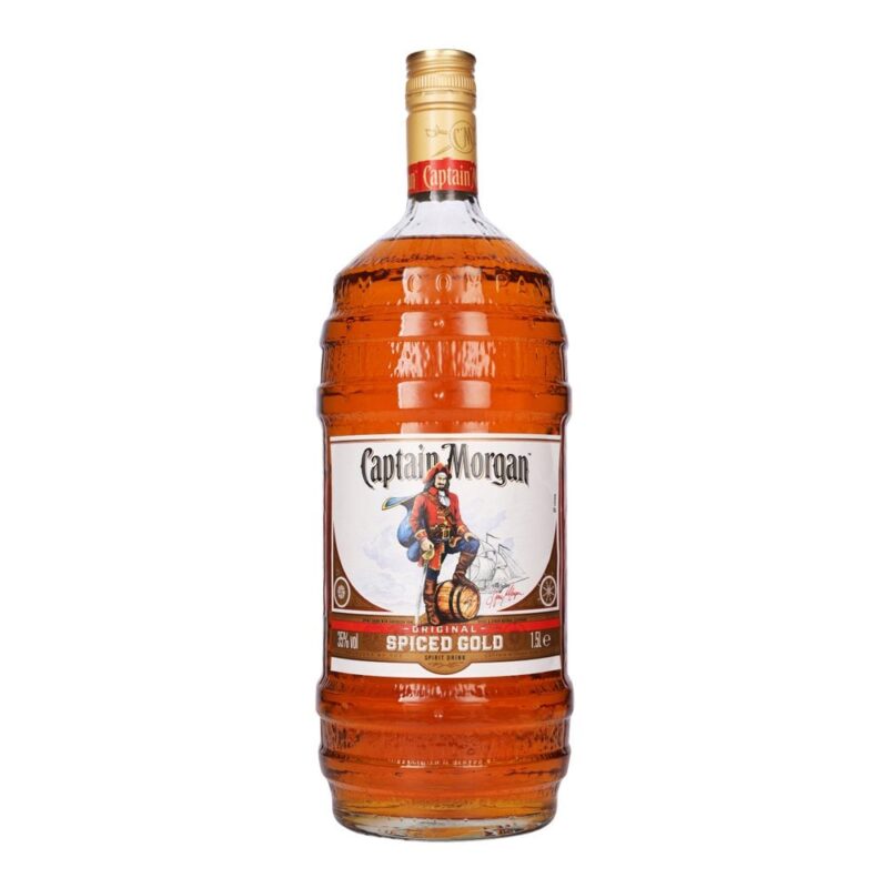Captain Morgan Spiced Barrel Bottle 1.5l