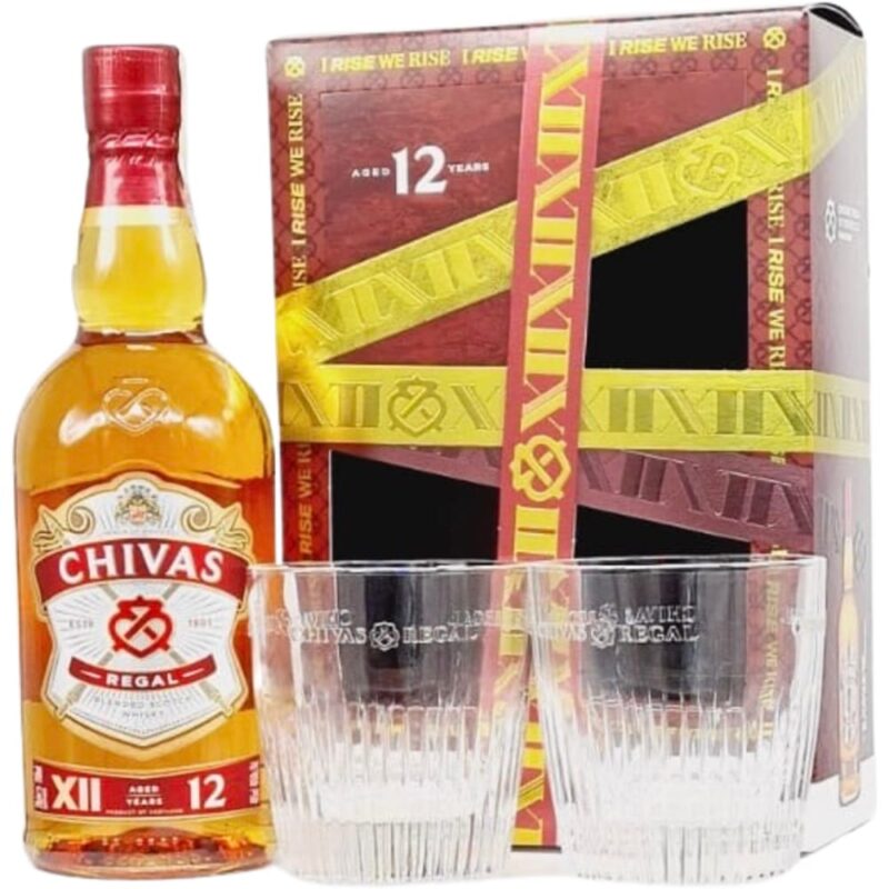 Chivas Regal 12YO + pohar 0,7l